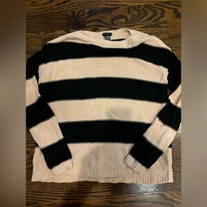 Banana republic striped sweater size medium